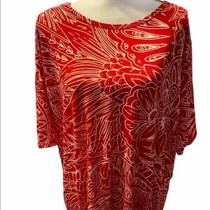 LuLaRoe Irma Top High Low Size Medium
